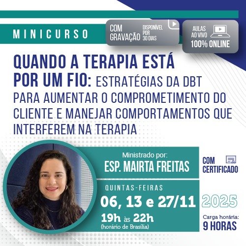 Quando a terapia está por um fio